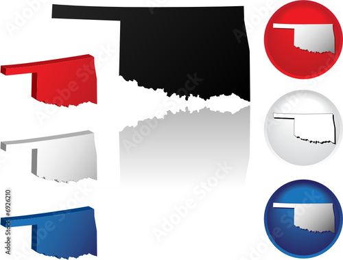 State of Oklahoma Icons