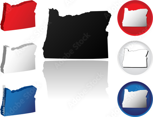 State of Oregon Icons