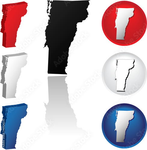 State of Vermont Icons