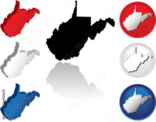 State of West Virginia Icons