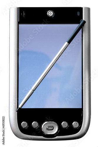 PDA with stylus