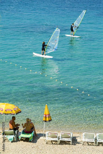 Windsurfing in Croatia