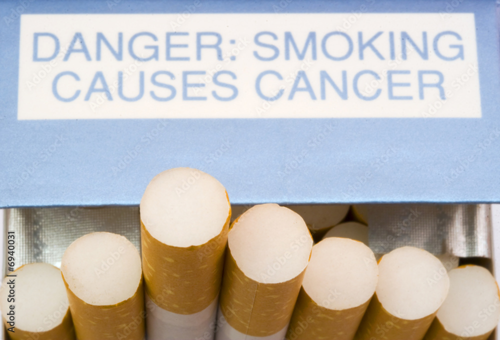 Fotografie Pack of cigarettes