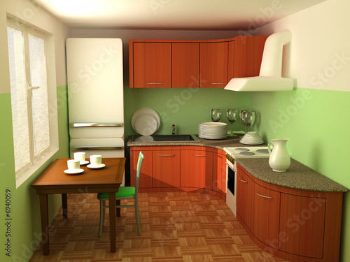 kitchen an interior