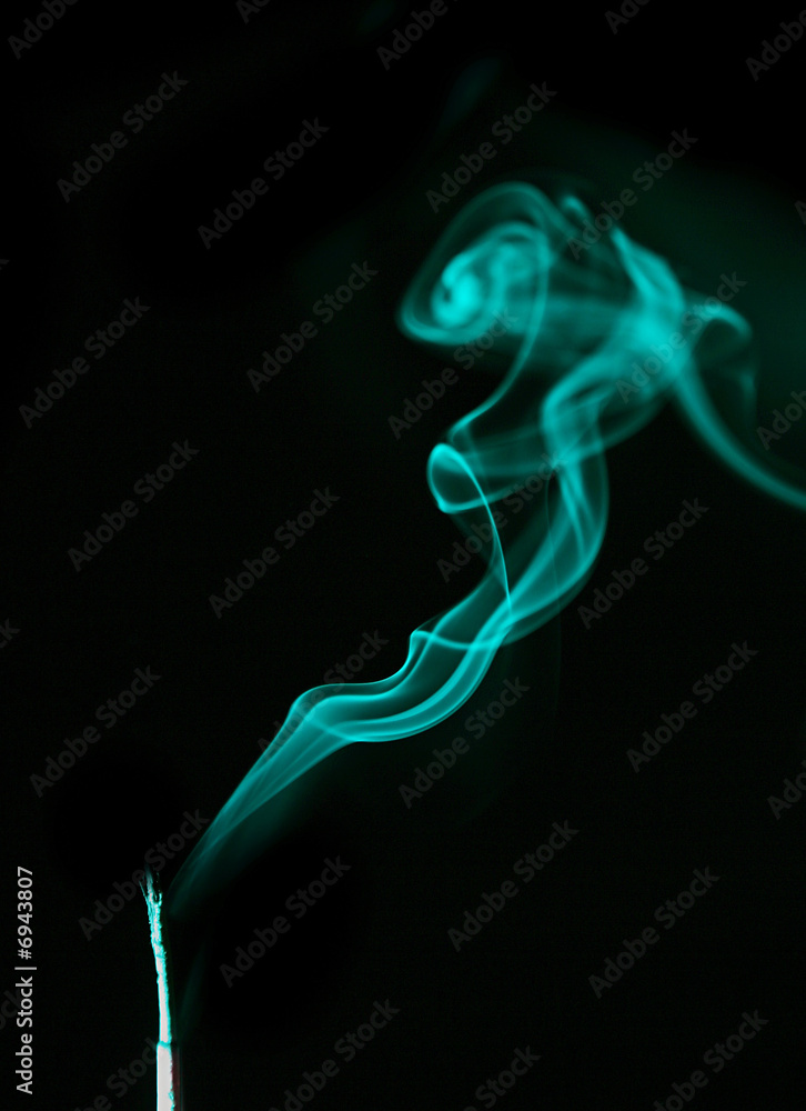 Fototapeta premium abstract like drug smoke on a black background
