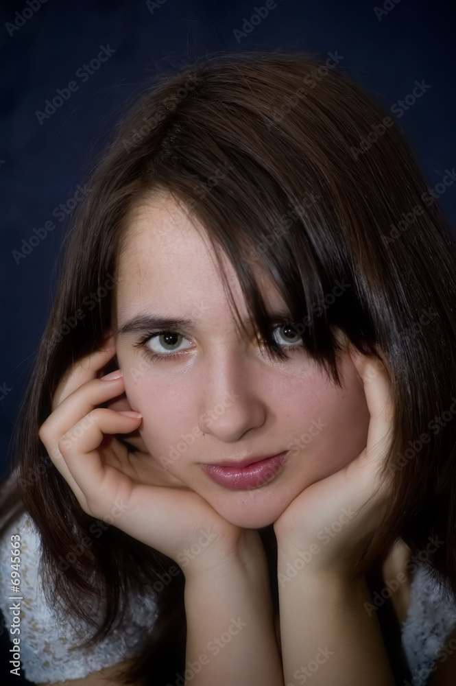 Obraz premium Portret of girl