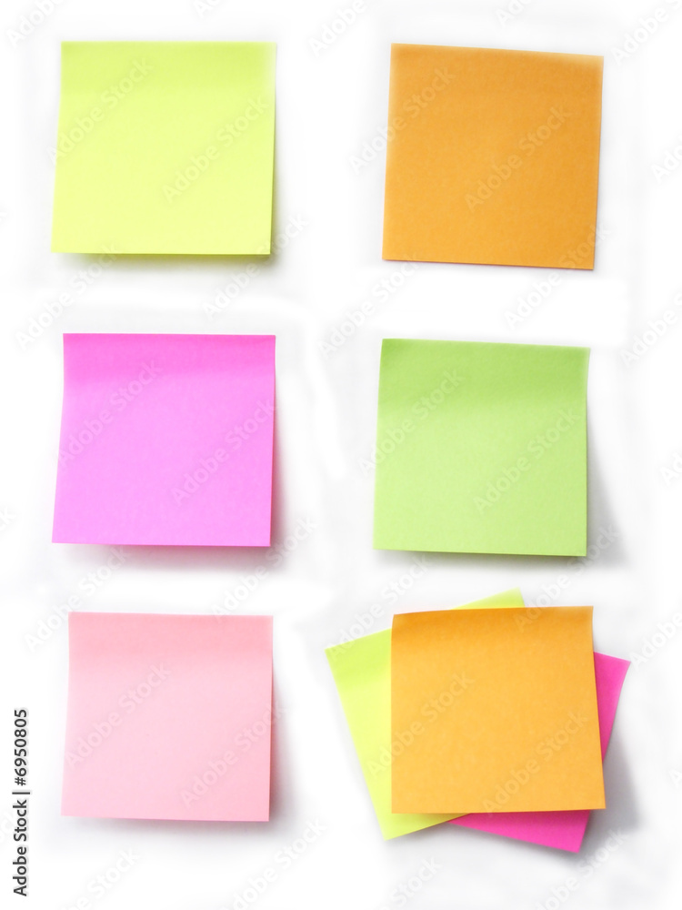 Colored notes paper Colored notes paper