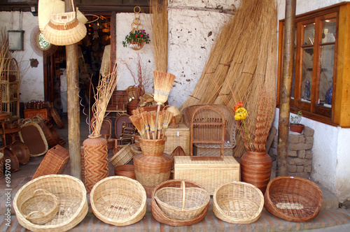 Basket market photo