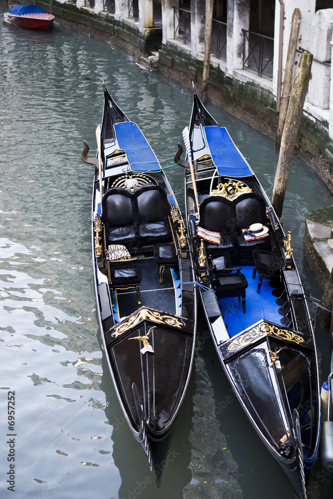 gondola in the beautiful city of venice in italy