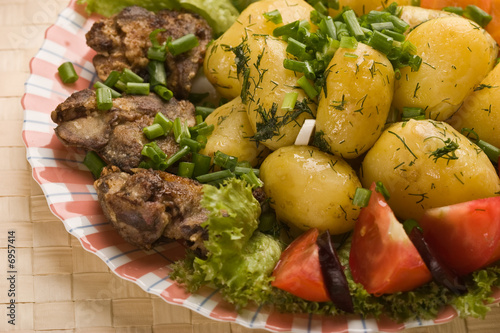 Obraz na płótnie testy dish