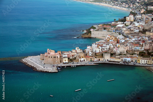 Hafenblick Castellamare del Golfo, Sizilien