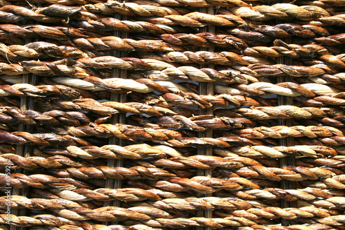 Horizontal woven textured design background