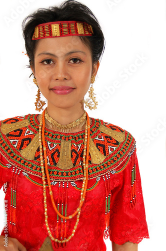 traditional dress from Toraja Indonesia photo