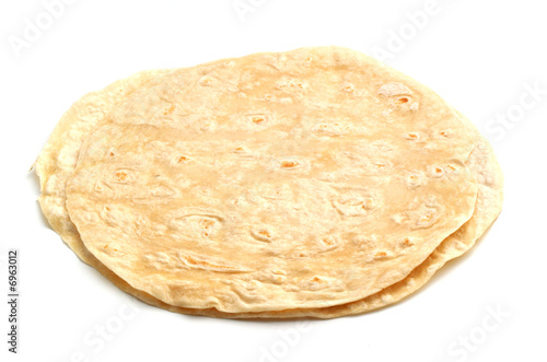 tortillas in a stack
