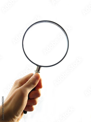 Magnifying Glass with clipping path