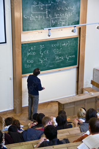 Obraz na płótnie Lesson w salonie