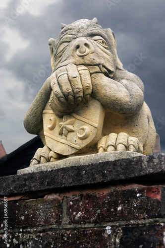 Wallpaper Mural Gargoyle Torontodigital.ca