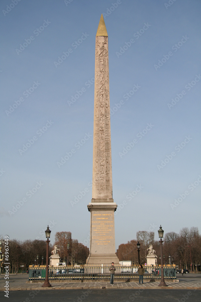 L'obélisque de la Place de la Concorde
