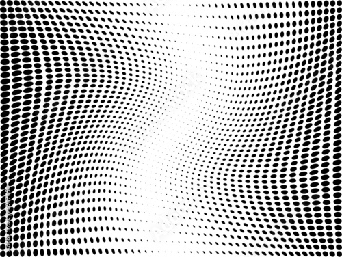 Halftone dots