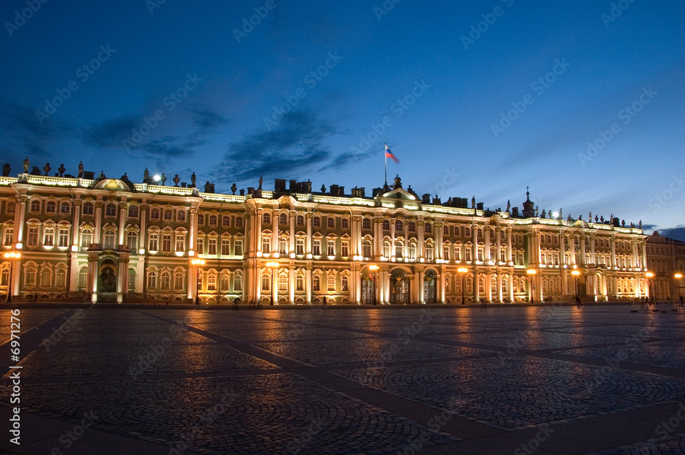 Winter Palace in St.Petersburg,Russia