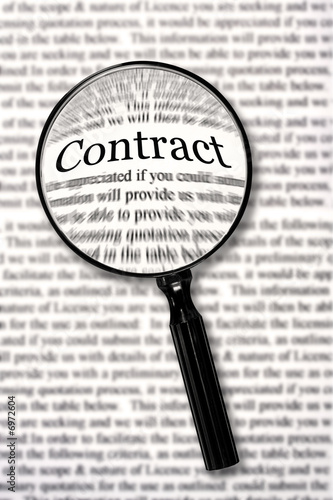 Photos Check that Contract