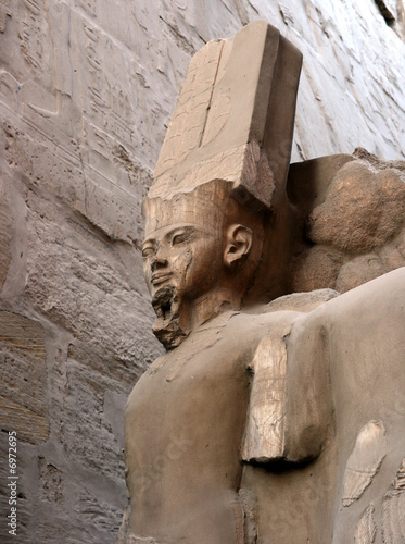 Tuthmosis III at temple of Karnak(Egypt) photo