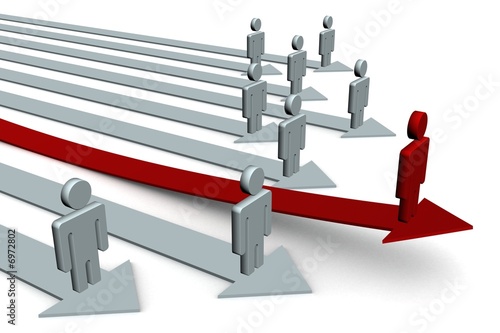 Direction of movement. 3D i...