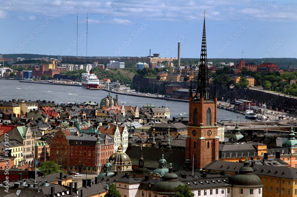 Fototapeta premium Stockholm city