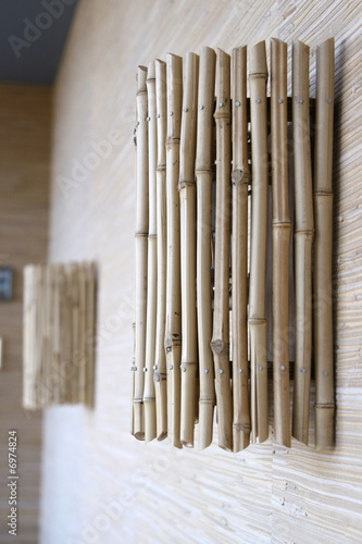 bamboo wall lamp