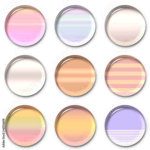 gradient lens buttons