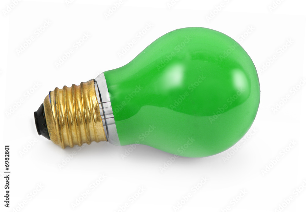 light bulb on white #2 light bulb on white #2