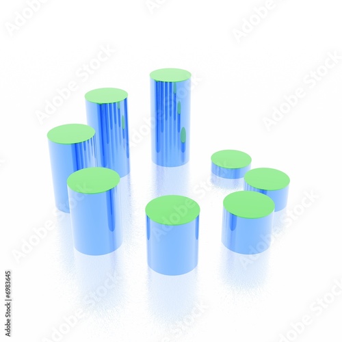 ring of cylinders (green & ...