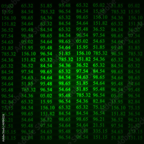 Electronic stock numbers © Argus