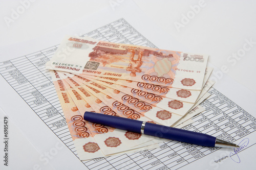 Cash Russian money for the ...
