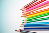 colored pencils for school design