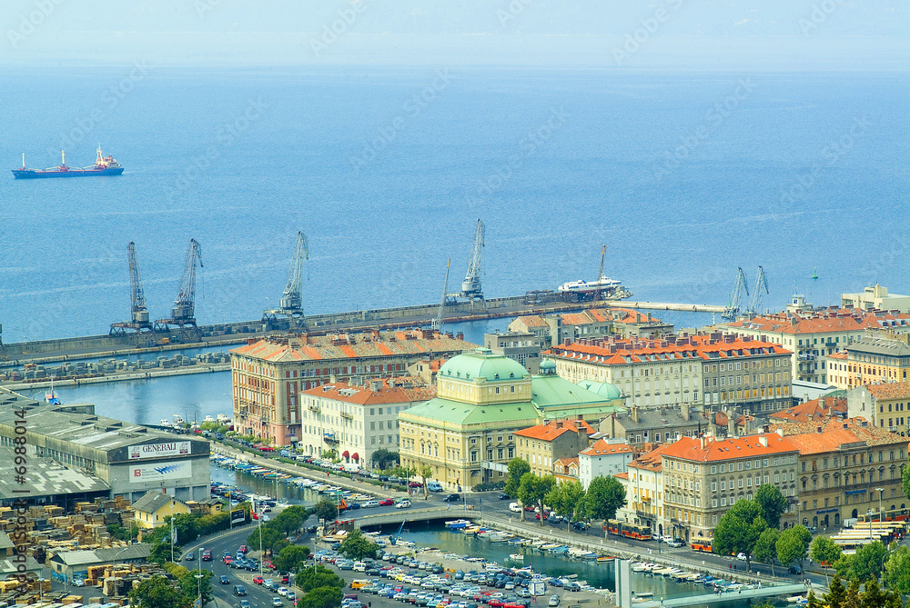 Seaport in Rijeka