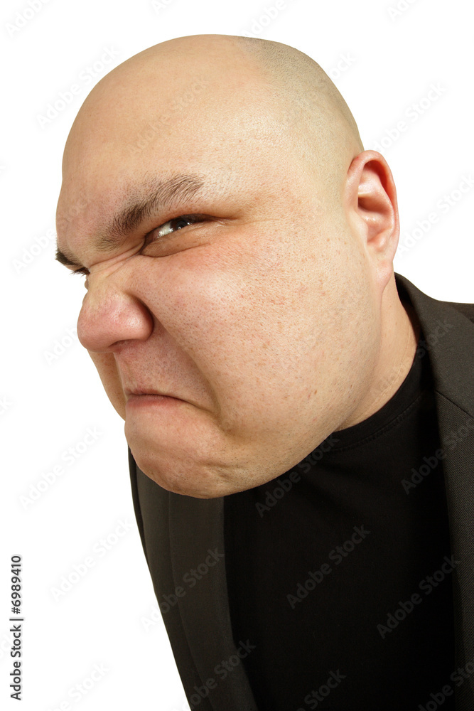 Fototapeta premium Angry sneer