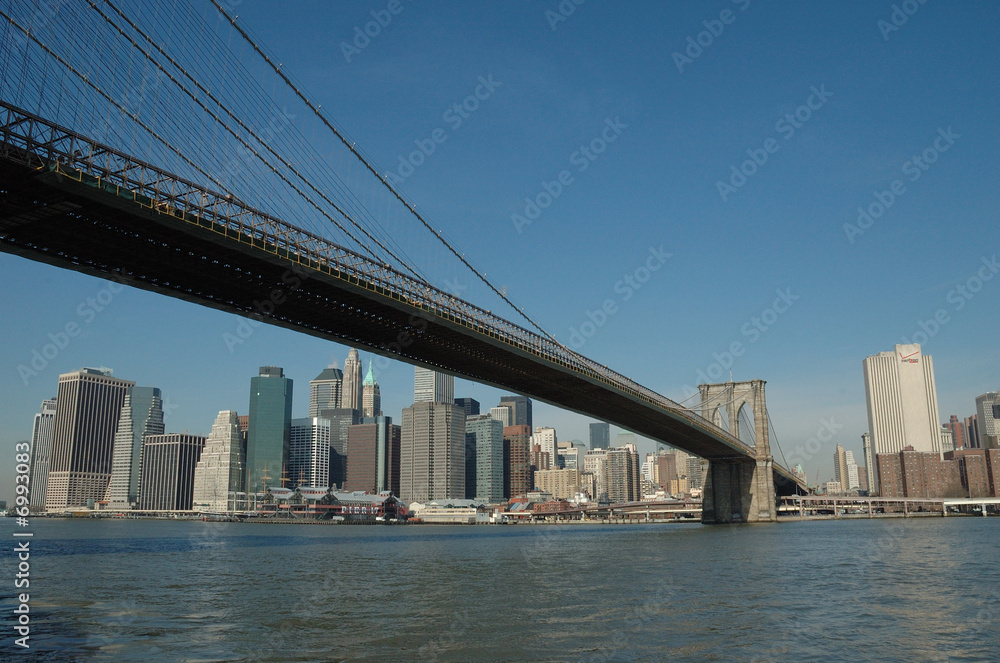 Fototapeta New York -Brooklyn Bridge