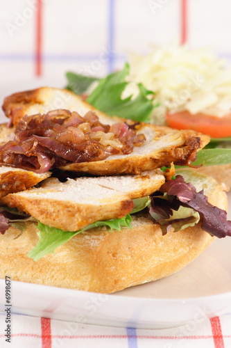 chicken breast fine sandwich