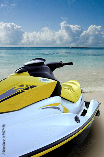 Jet ski ready to go