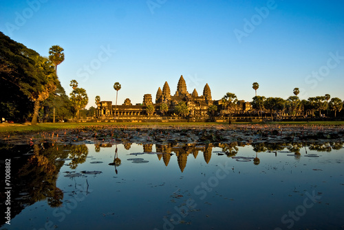 Angkor Wat at sunset  cambodia.