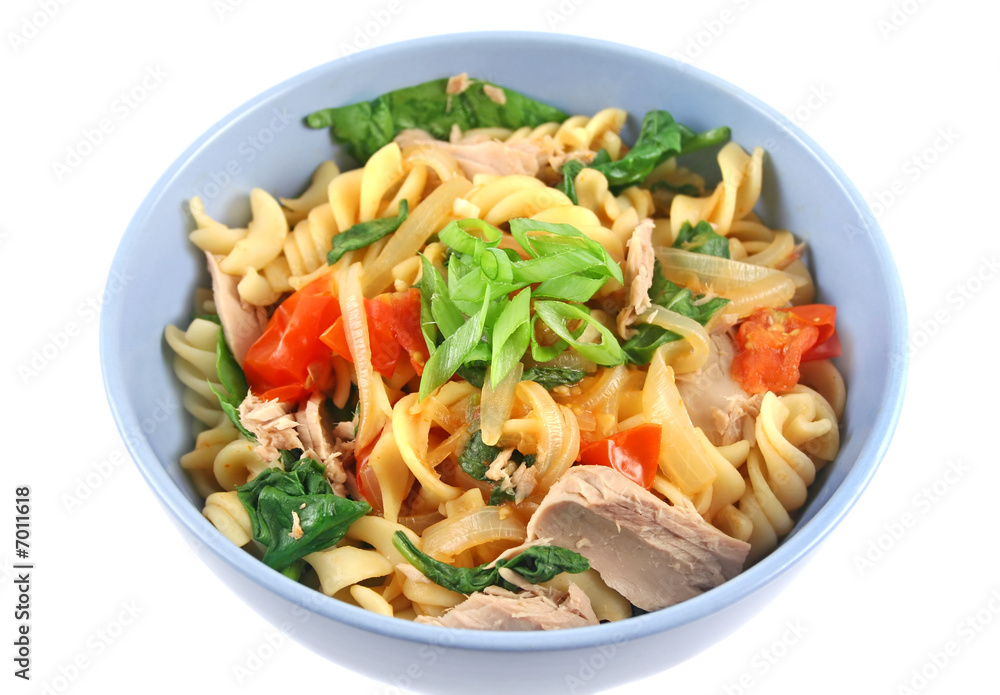 Spiral Pasta With Tuna