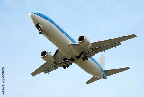 airplane on takeoff