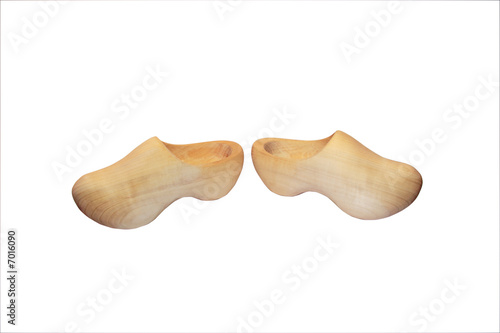 Fototapeta wooden clogs