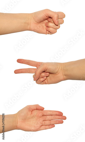 Rock, paper, scissors