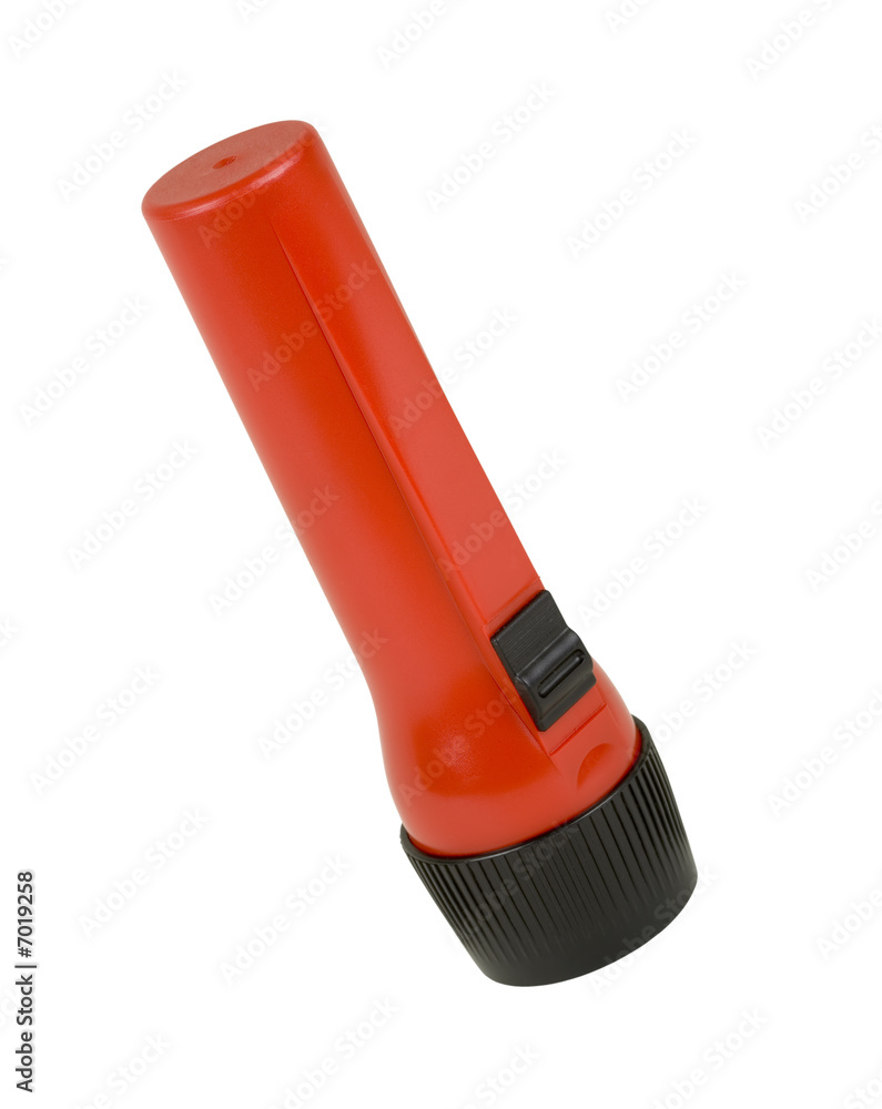 Pocket Flash-light With Red Case Pocket Flash-light With Red Case