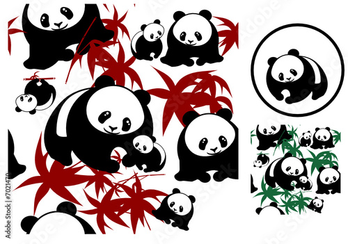 Background_seamless_Pandas