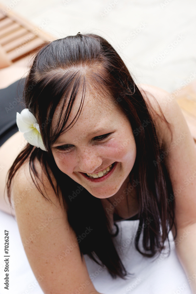 Fototapeta premium Happy woman