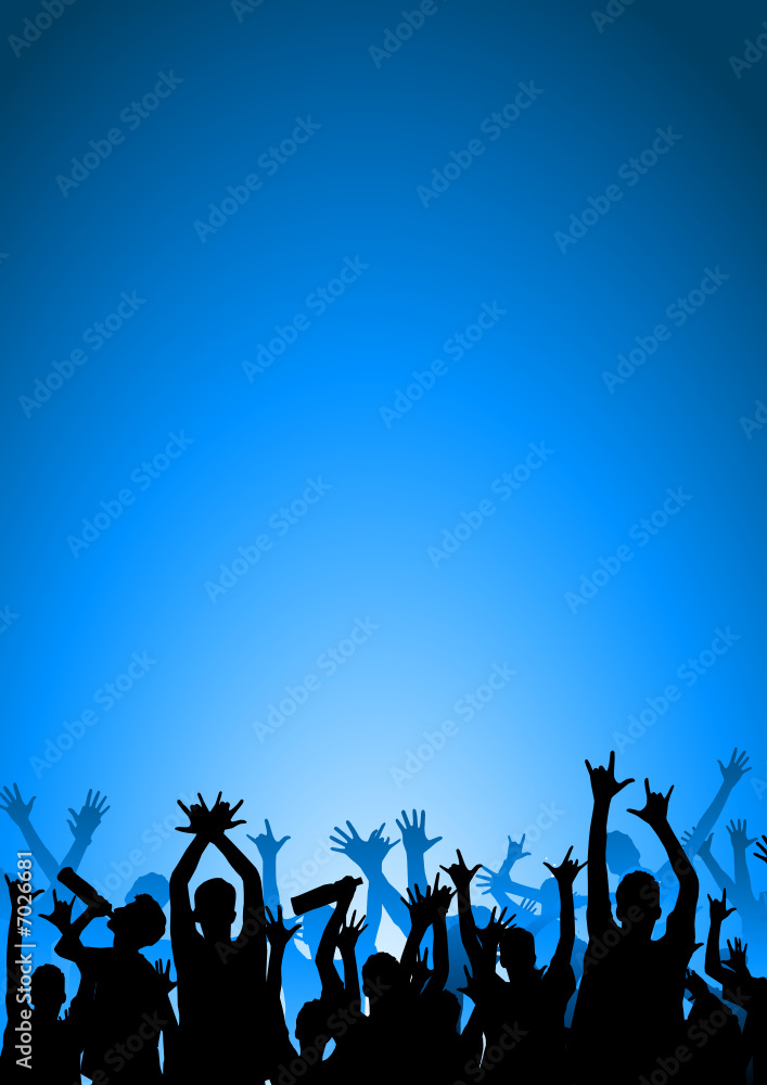 Happy people having fun at discotheque Happy people having fun at discotheque