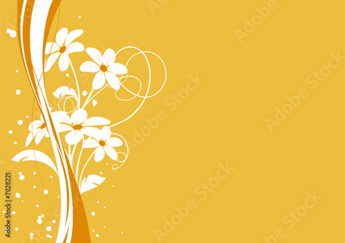 vecteur série - bouquet de fleurs sous le soleil en été